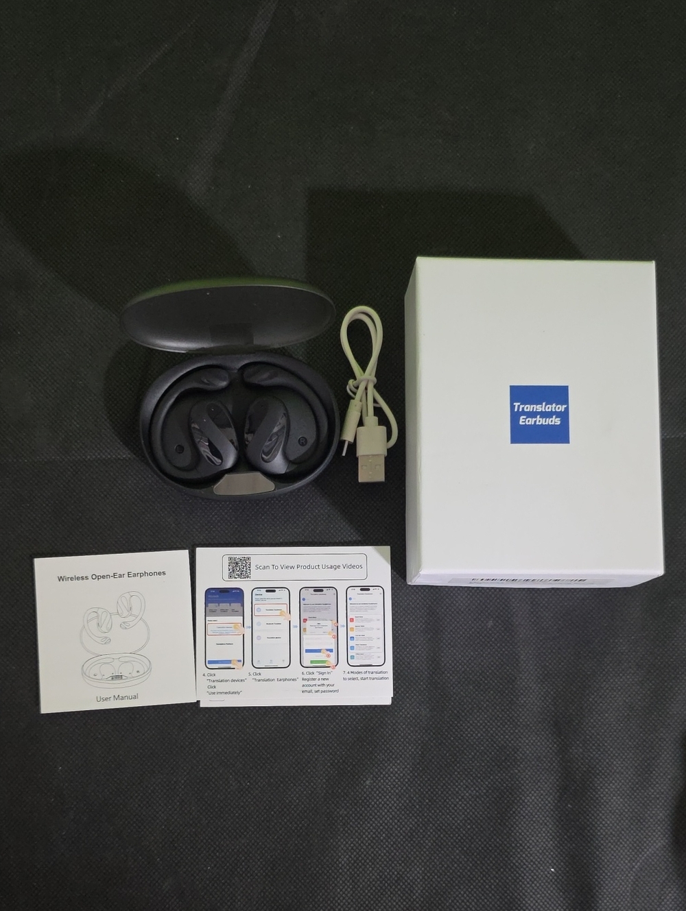 Translator Earbuds White Box - Picture 2 of 2